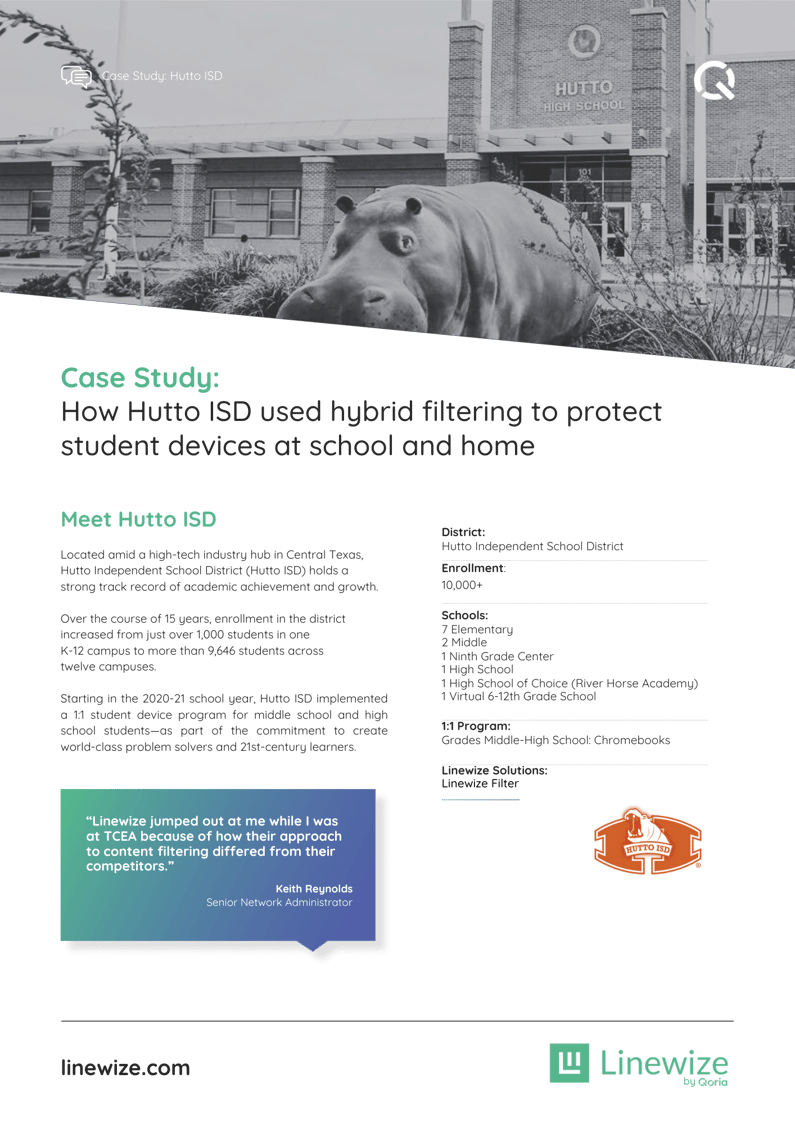 Hutto ISD | Case Study | Linewize