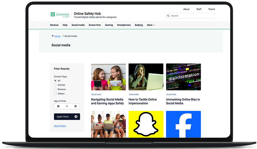 Online Safety Hub - Education for Parents and Staff - Linewize