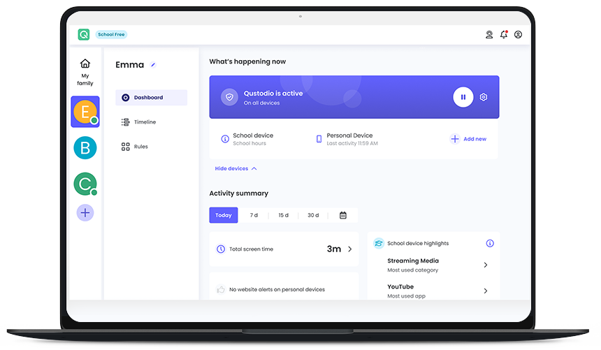 qustodio_parent_dashboard