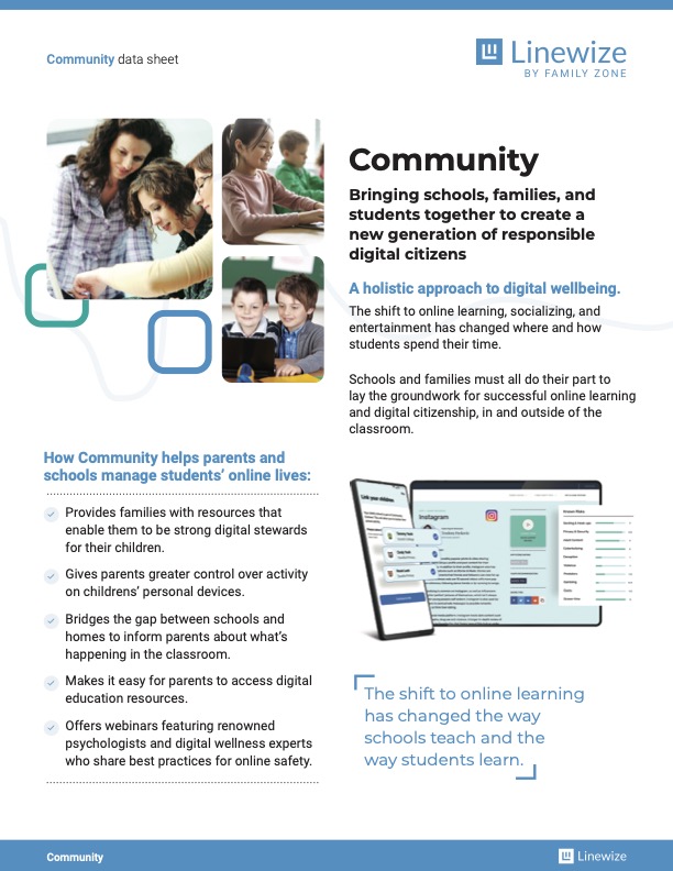 Community Data Sheet