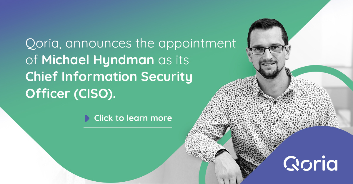 Michael Hyndman CISO for Qoria