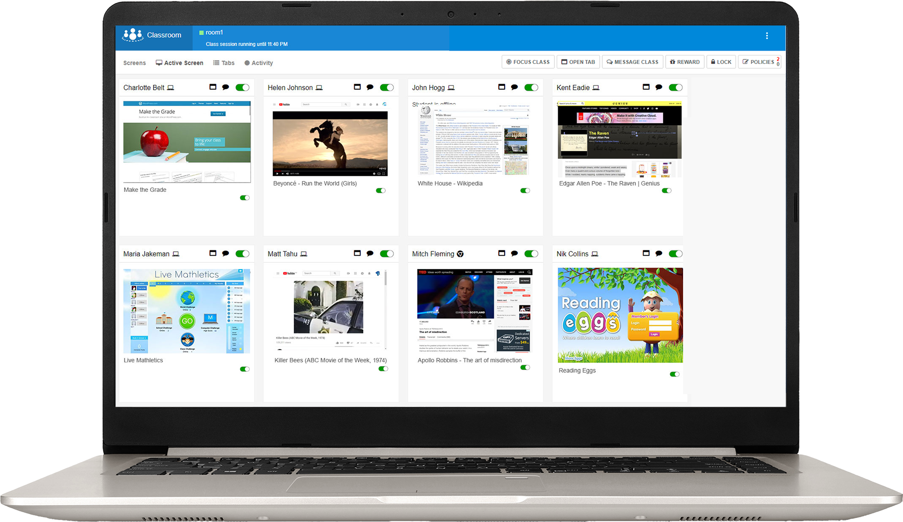 Teacher Monitoring Software Dyknow Classroom Management Software EUIYZ